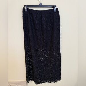 Gap Black Lace Skirt *NEW WITH TAGS*